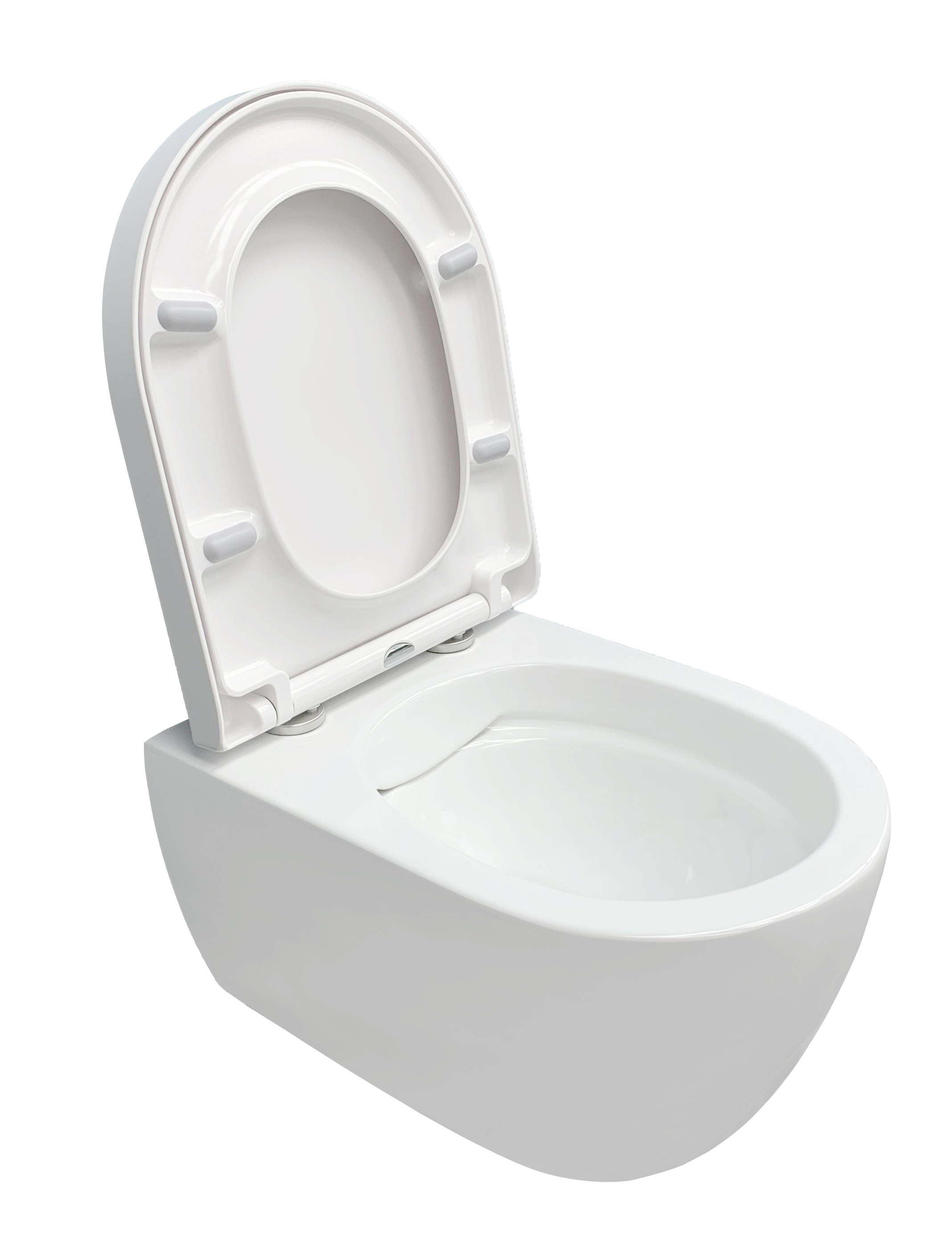 NEG Hänge-WC Uno11RLRK weißrandlos ToiletteKlo Bad-Keramik Nano-Beschichtung