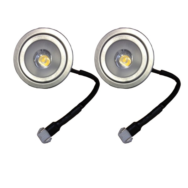 1 Set (2 Stück) NEG LED-Spot/Downlight (1,5W) für NEG36, NEG38 (ab 01/2016)