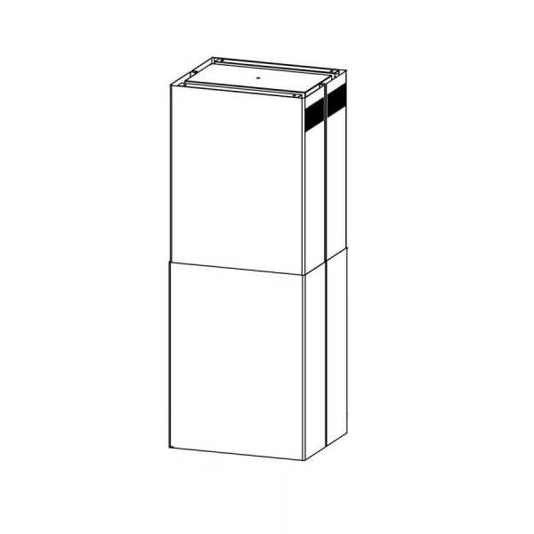 NEG Teleskop-Kaminschacht (silber/kurz) für NEG36, NEG38 (ab 01/2016)