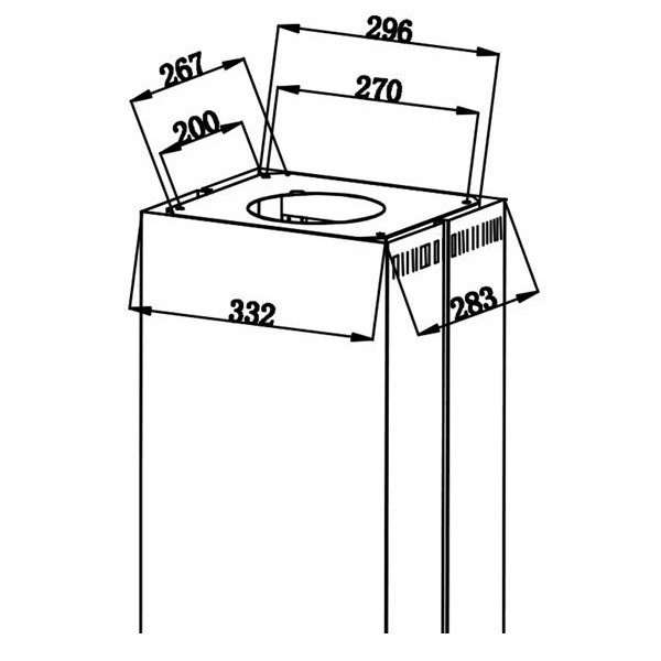 NEG Umluft-Kit RK20 für NEG36, NEG38