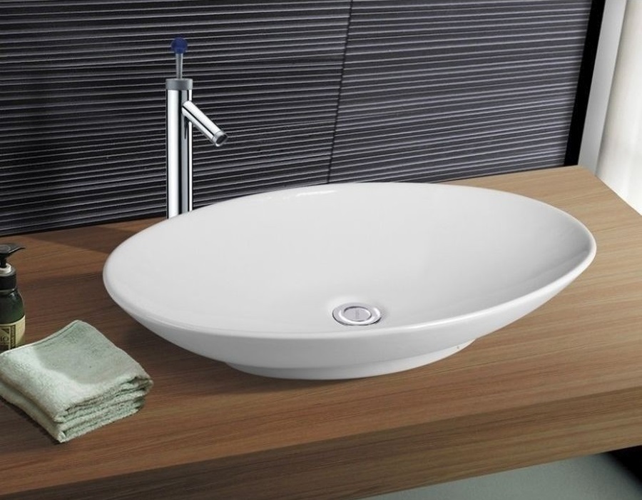 NEG Aufsatz-Waschbecken Uno33A (groß/oval) | Aufsatz-Waschbecken