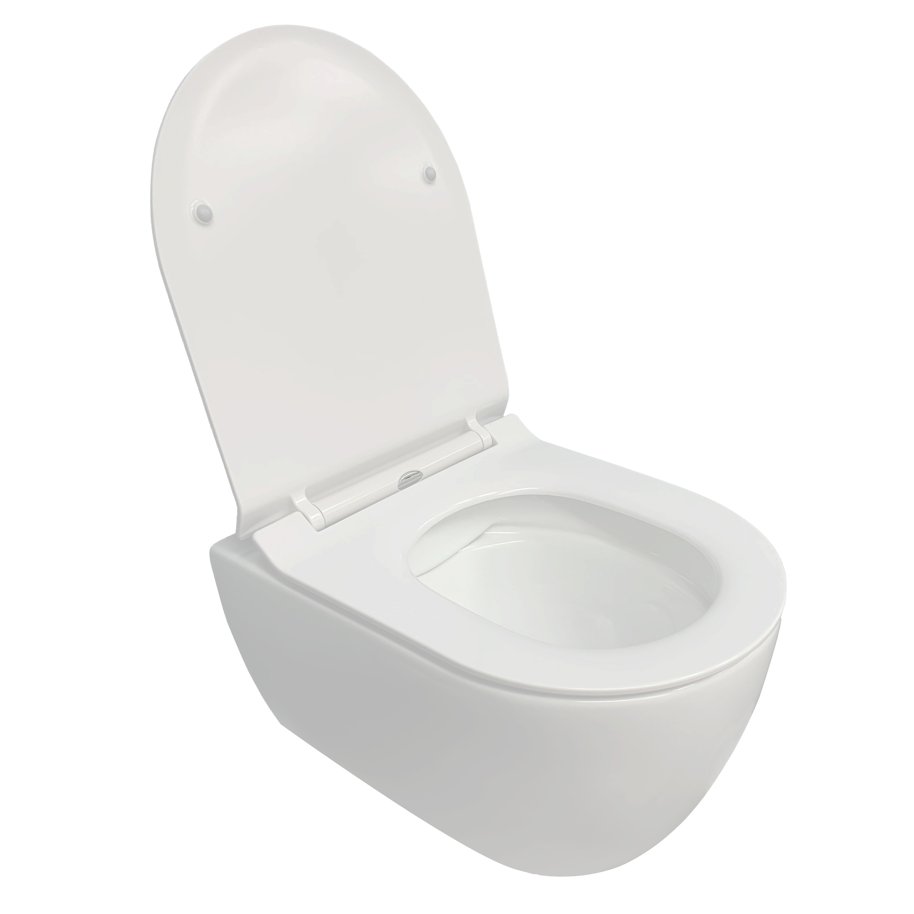 NEG Hänge-WC Uno11RLRK weißrandlos ToiletteKlo Bad-Keramik Nano-Beschichtung