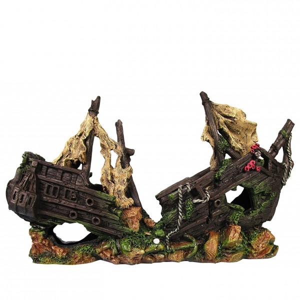 ORBIT Polyresin Schiffswrack/Schiff (Large) OB-13018