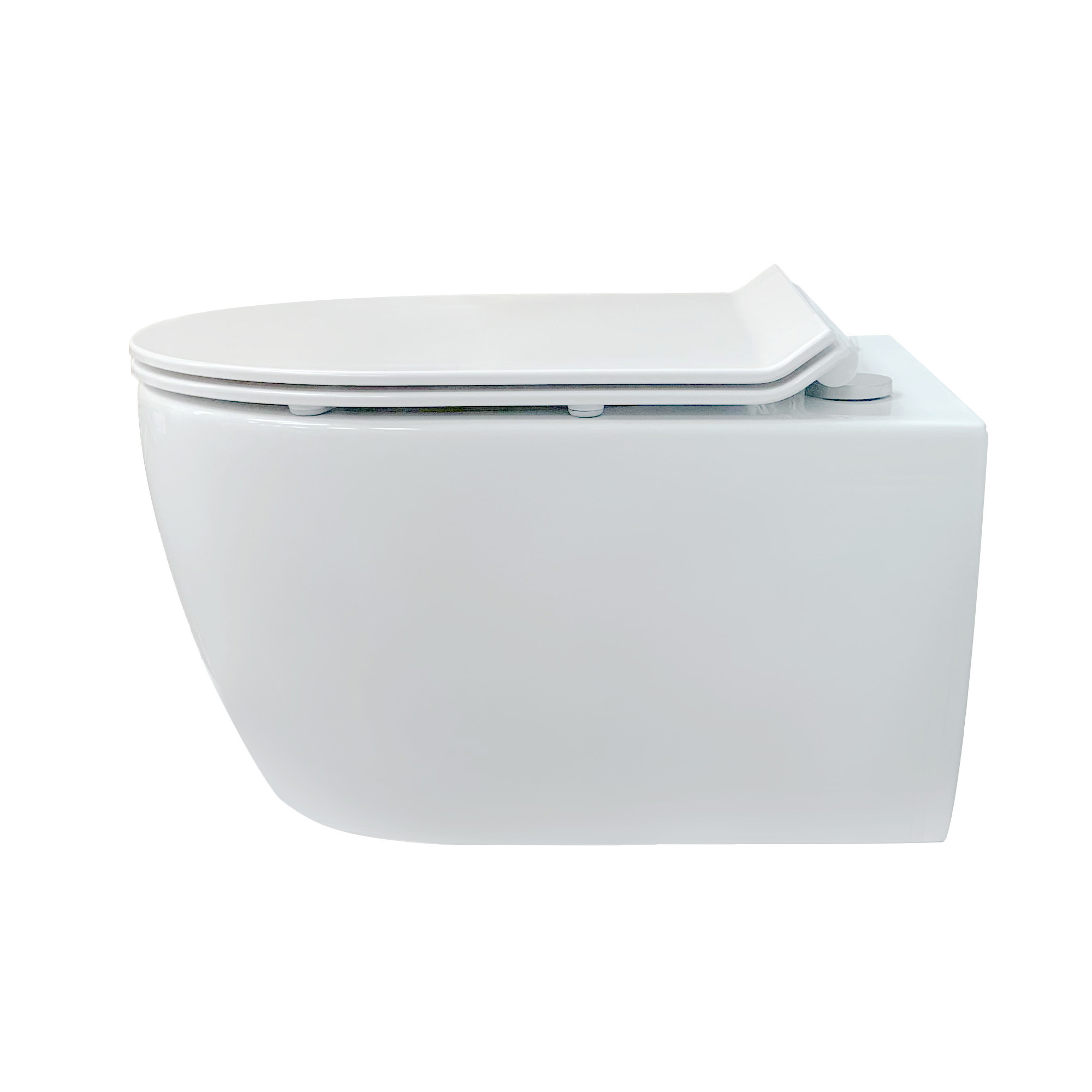 NEG Hänge-WC Uno11RLRK weißrandlos ToiletteKlo Bad-Keramik Nano-Beschichtung